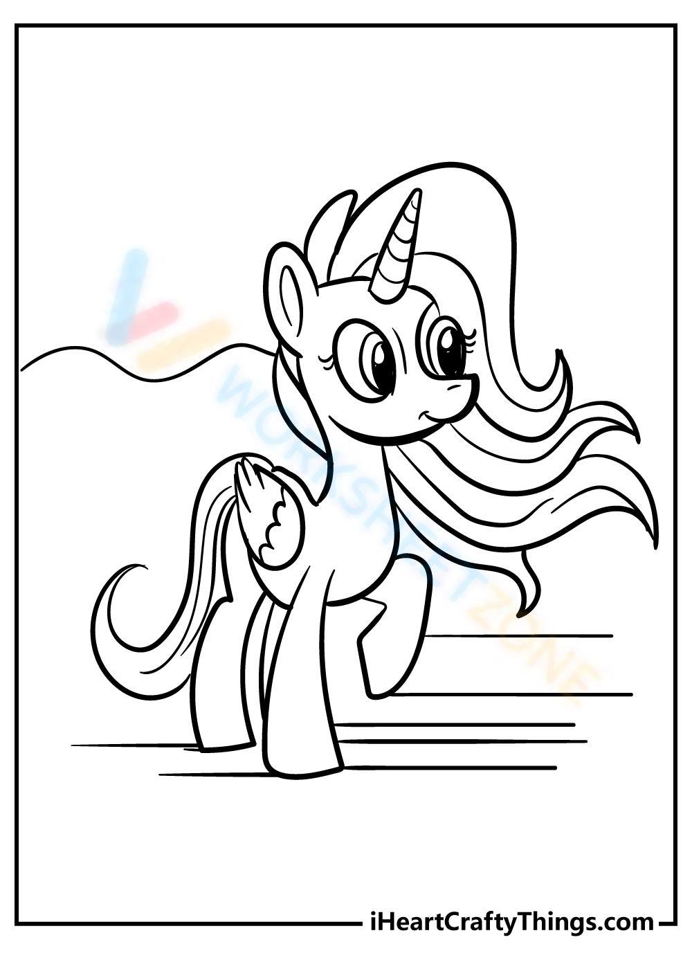 13 Cute My Little Pony Coloring Pages for MLP-Obsessed Kids [Free  Printables] - TheToyZone