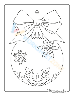 printable ornaments coloring pages