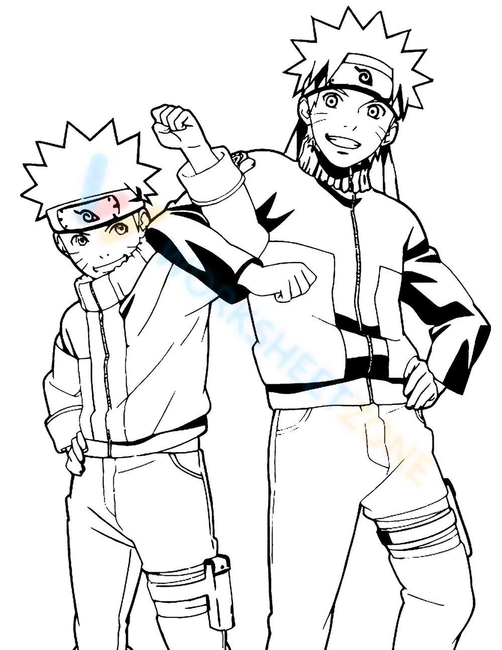 Cool Naruto Worksheet