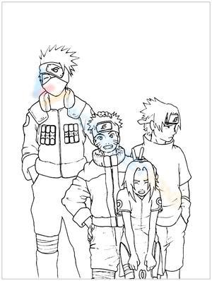 Naruto and his friends