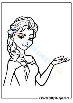 Gorgeous Queen Elsa
