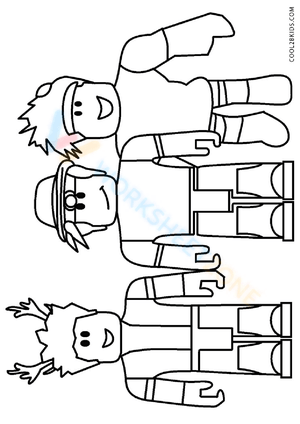 Free Printable Roblox Coloring Pages for Children
