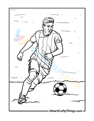 football players coloring pages