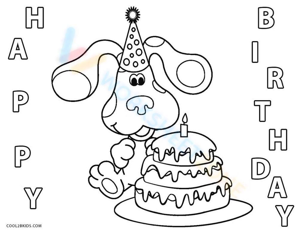 magenta blues clues coloring pages