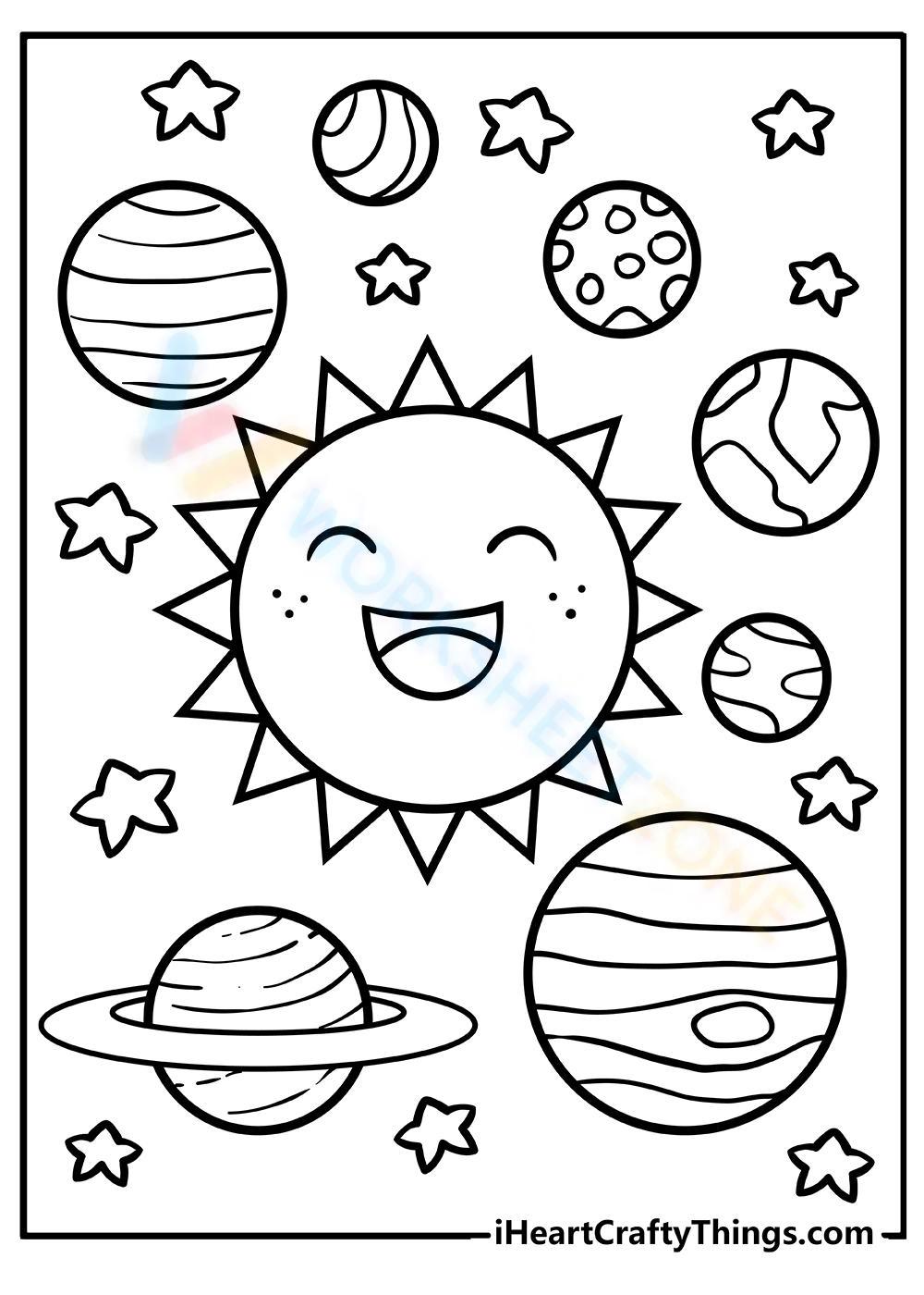 Solar system picture