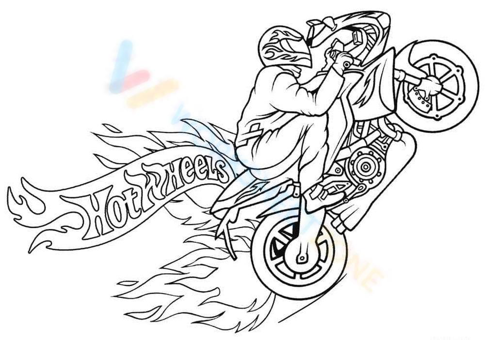 Hot wheels #145839 (Transportation) – Free Printable Coloring Pages