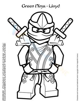 new ninjago coloring pages