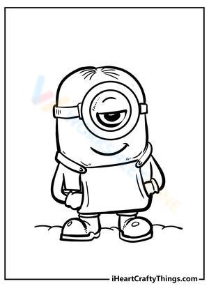 minions coloring pages