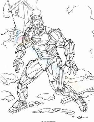 ironman coloring pages for kids