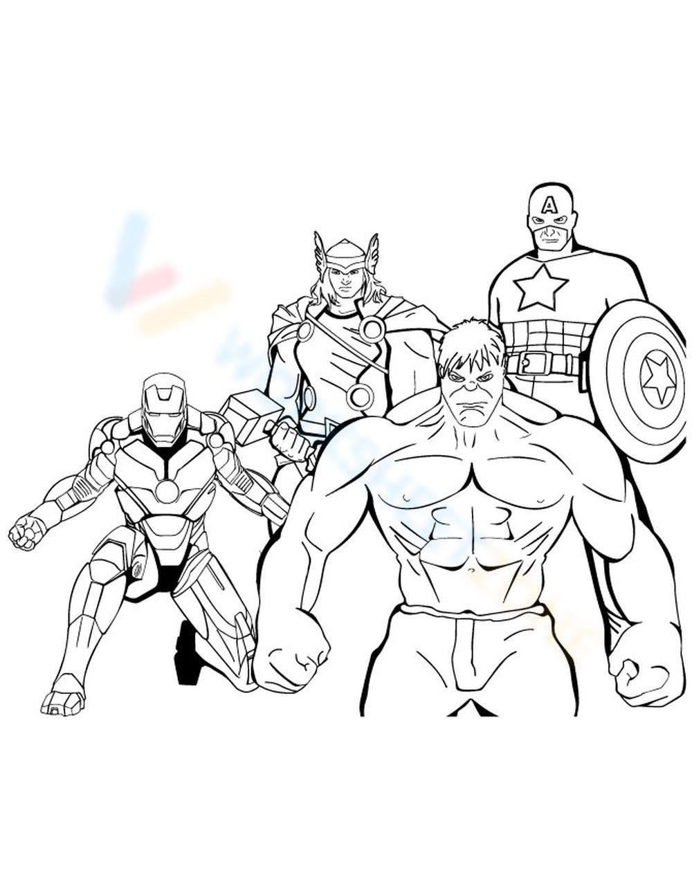 avengers coloring pages iron man