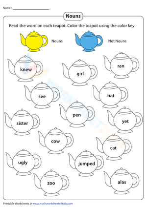 Nouns exercise