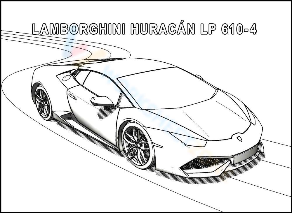 lamborghini diablo coloring pages