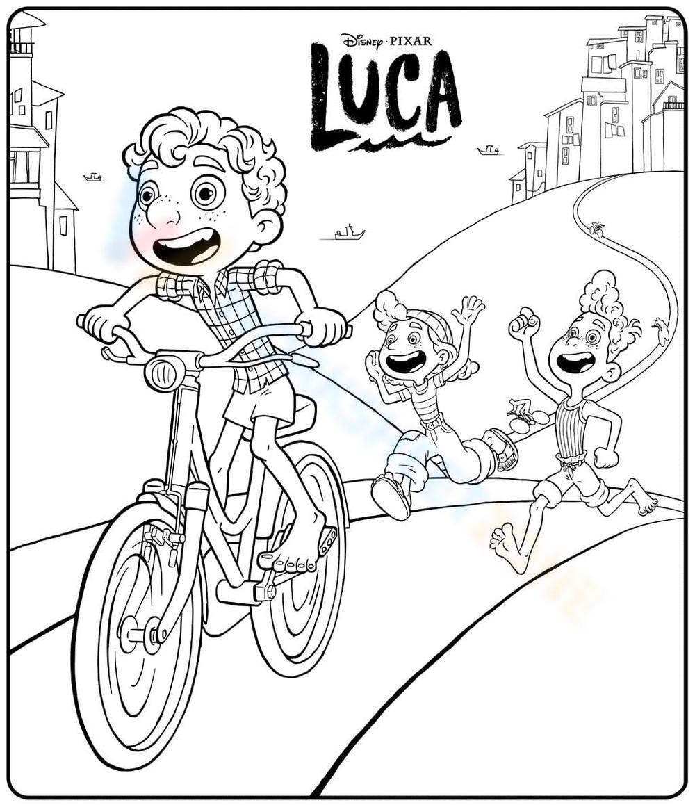 Luca Paguro icon  Disney paintings, Illustration art kids, Disney icons