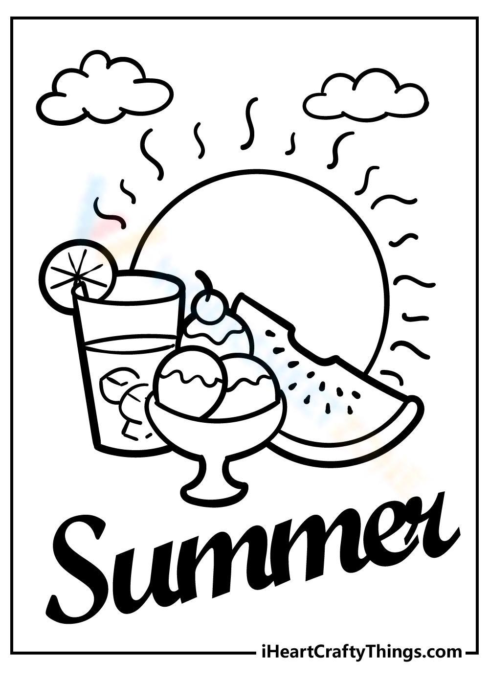 Premium Vector | Hand drawn cartoon vector illustration. summer party.  coctails and drinks.