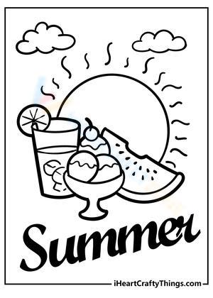 Drinks in summer