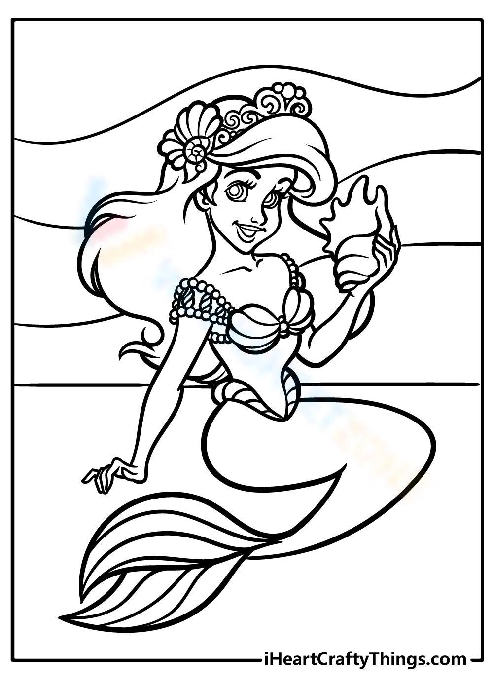 Oo-De-Lally — Ariel My take on a classic old Glen Keane pose....