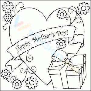 Happy mother's day with gift