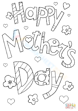 Happy Mother's Day doodle