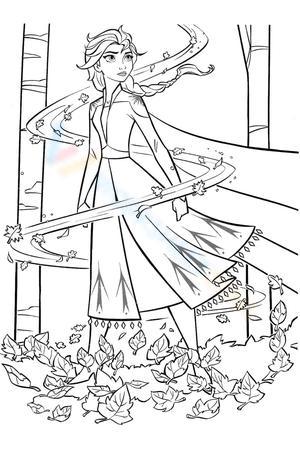 Elsa Coloring Pages worksheets