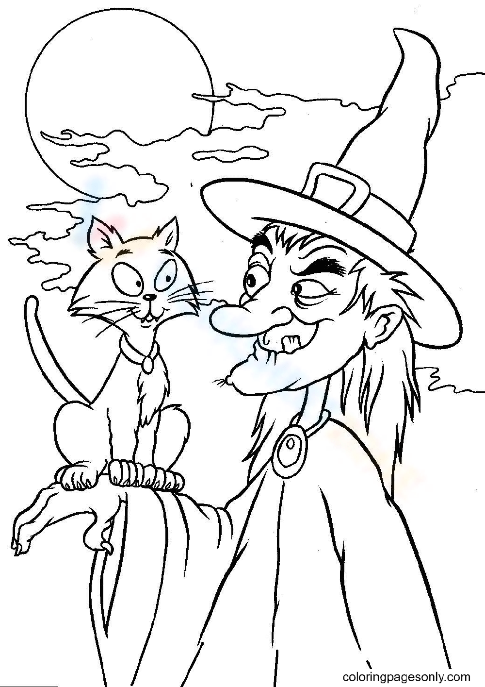 Cat and Witch