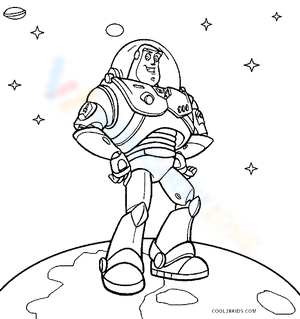 Buzz Lightyear in space