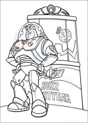 woody and buzz lightyear coloring pages