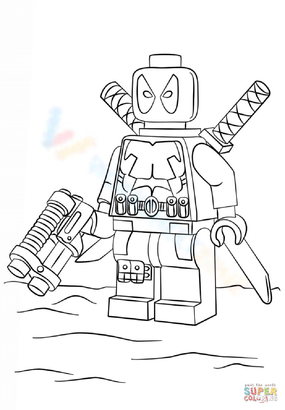 lego marvel superhero coloring pages