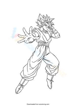 Super cool Goku