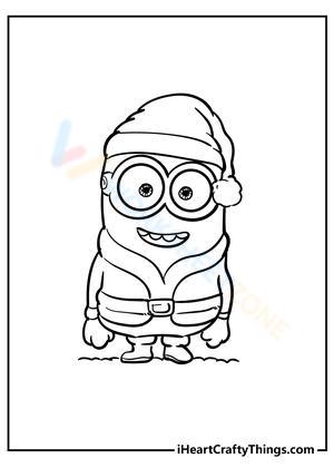 cute minion coloring pages