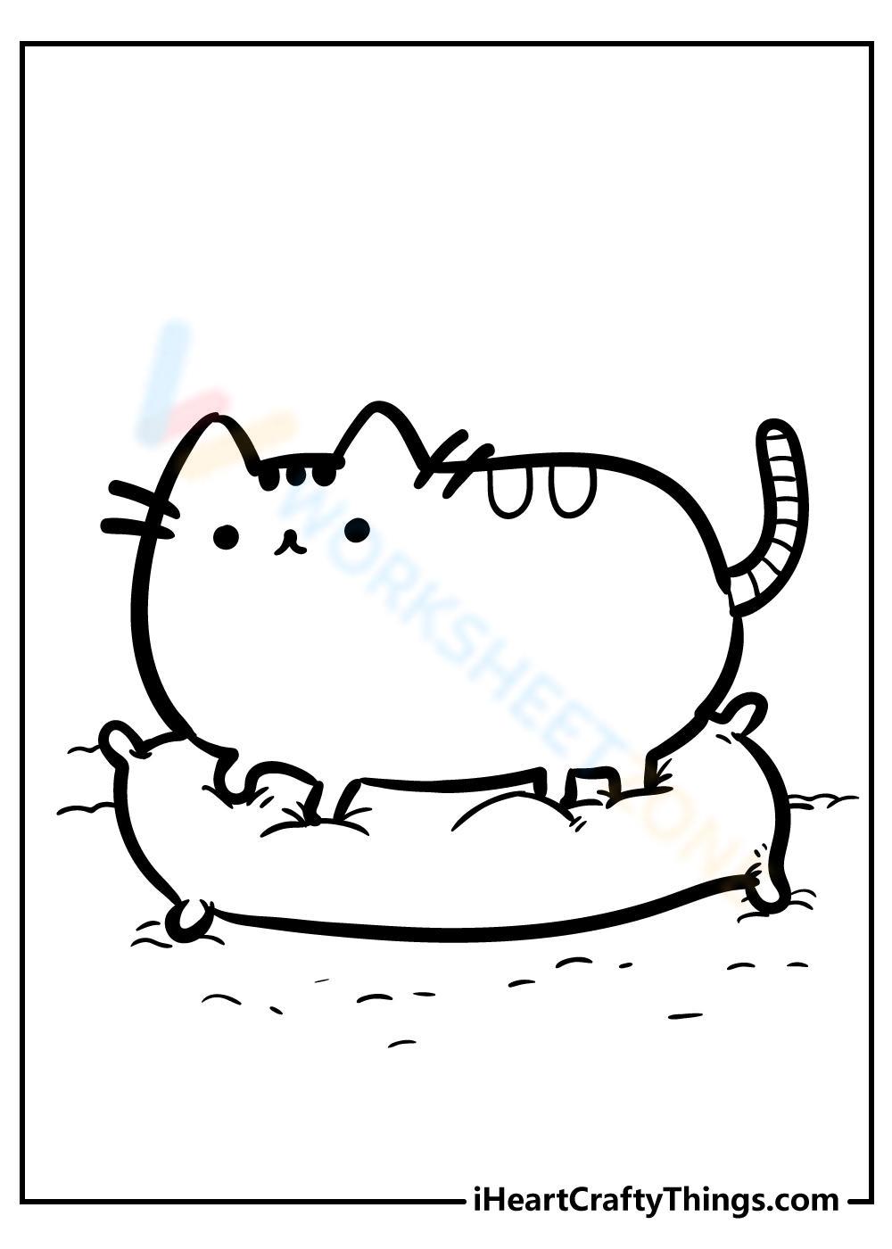 Free Printable Pusheen Coloring Pages For Kids free-printable-pusheen-coloring-pages-for-kids
