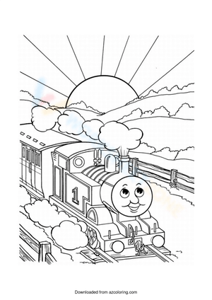 A happy train