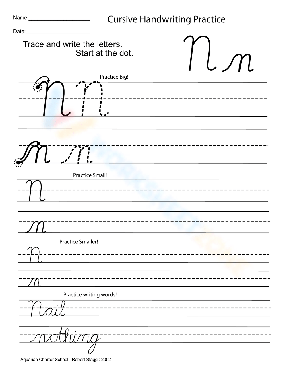 Grade 8 Handwriting worksheets