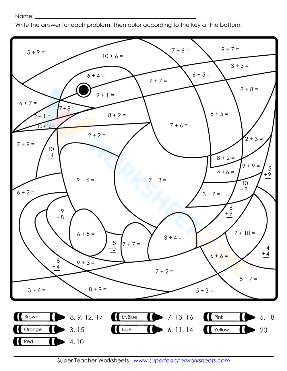 Mysterious Picture Worksheet