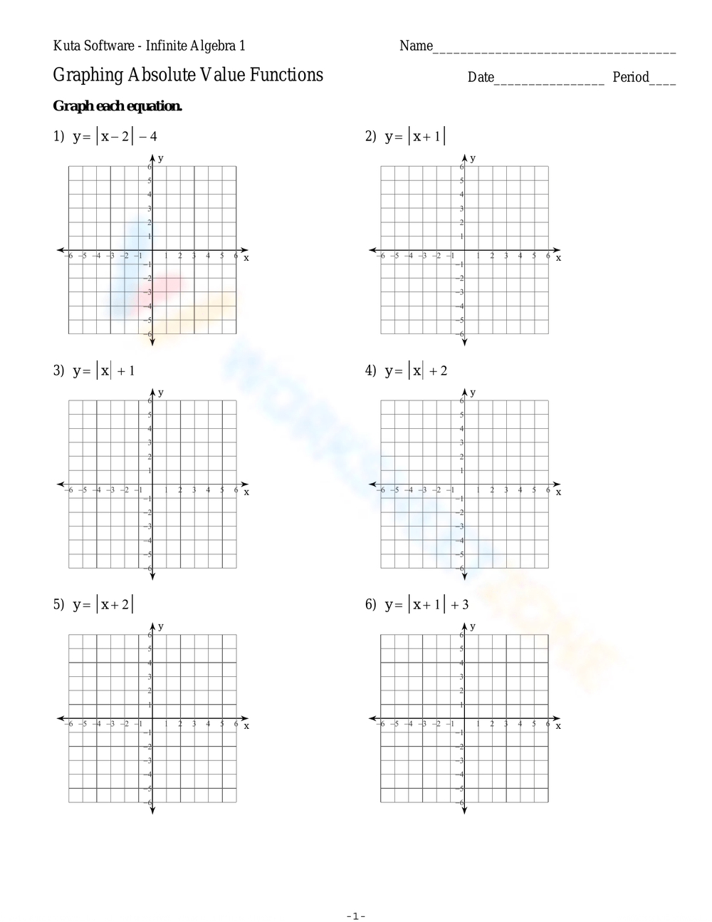 Graphing Absolute Value Functions Pdf worksheets graphing-absolute-value-functions-pdf-worksheets
