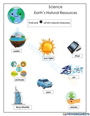 Earth's natural resources