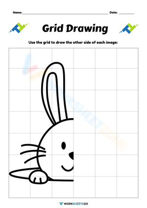 Bunny gird drawing