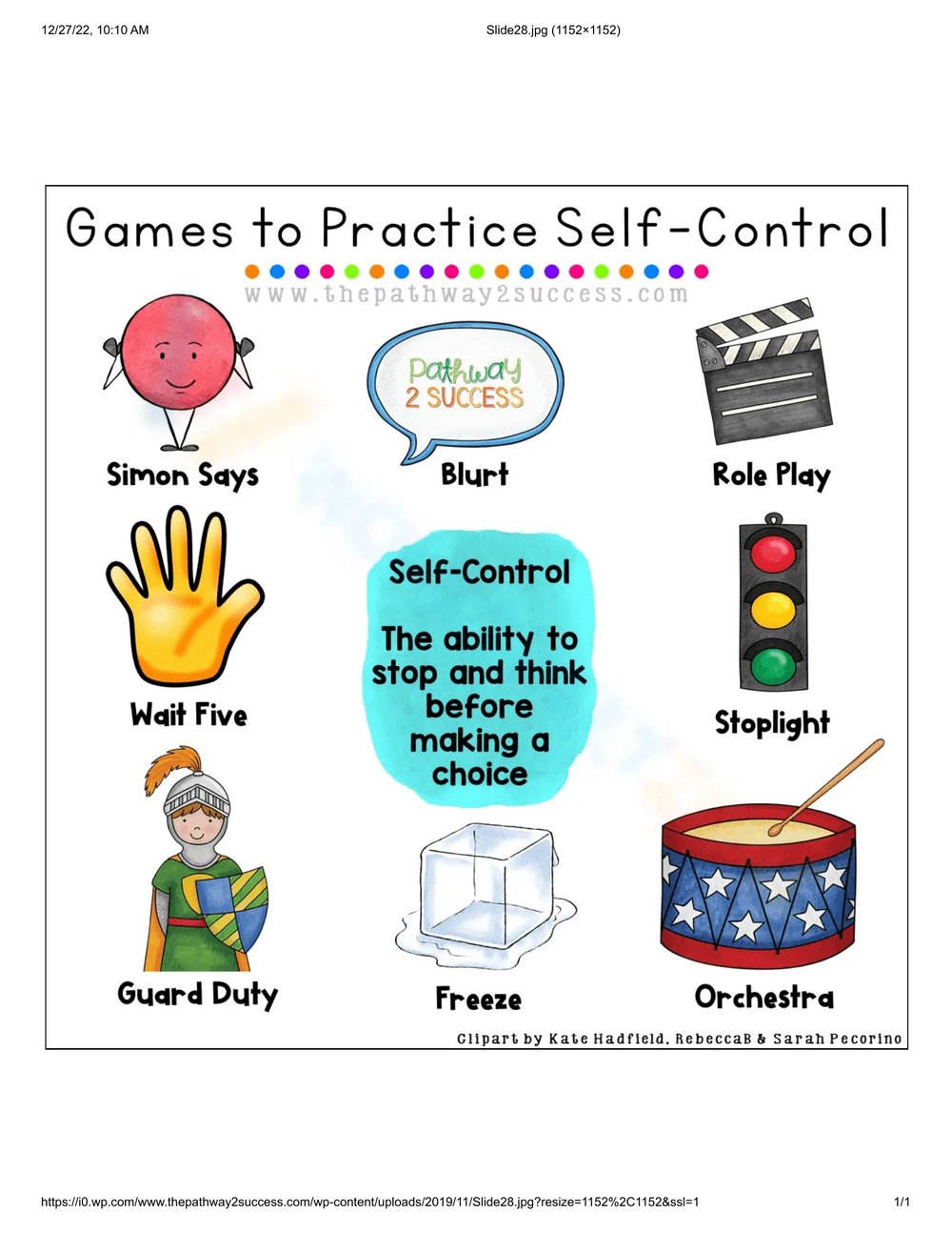 Game To Practice Self control Worksheet game-to-practice-self-control-worksheet