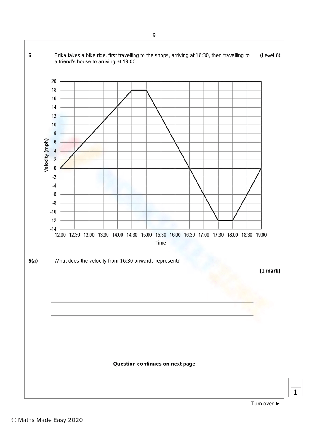 Free Velocity-time Graph Worksheet with Answers PDF