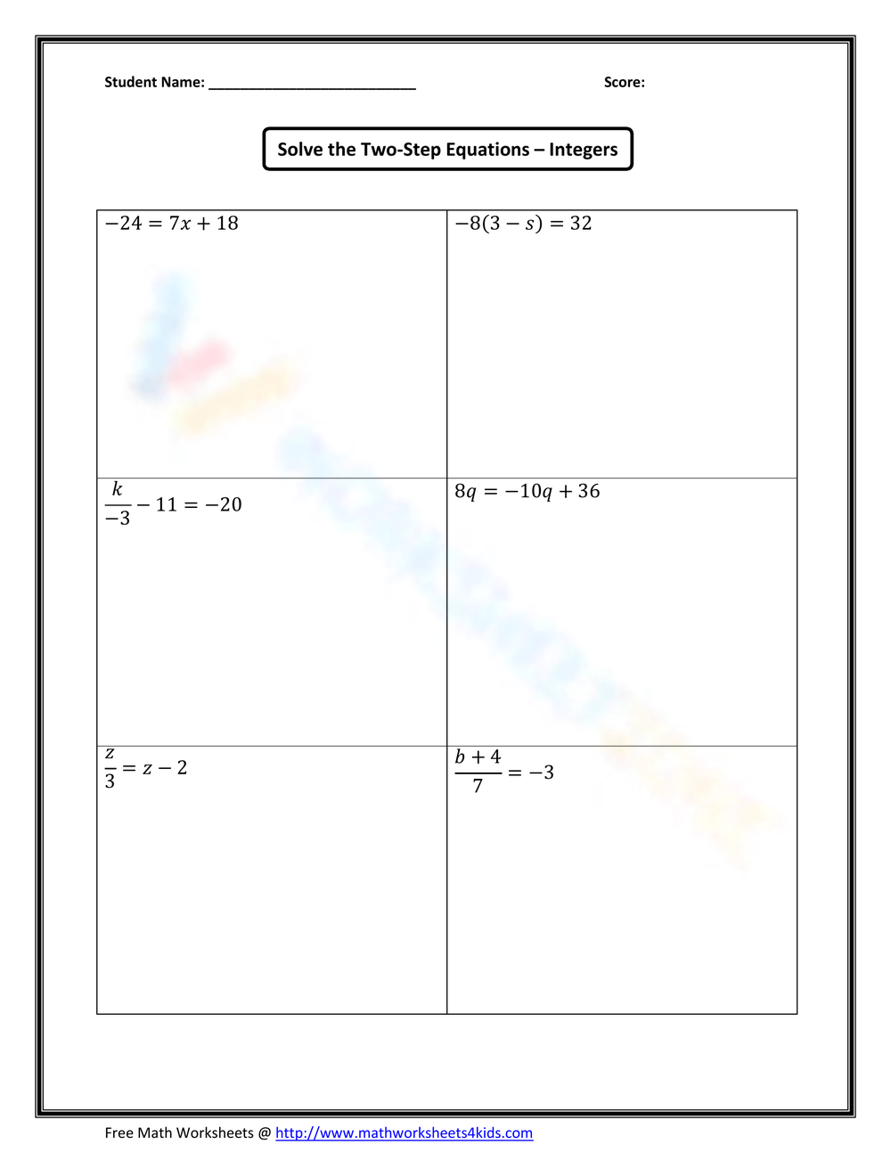 solving two step inequalities practice and problem solving d