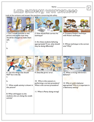 Taking a Look at Lab Safety