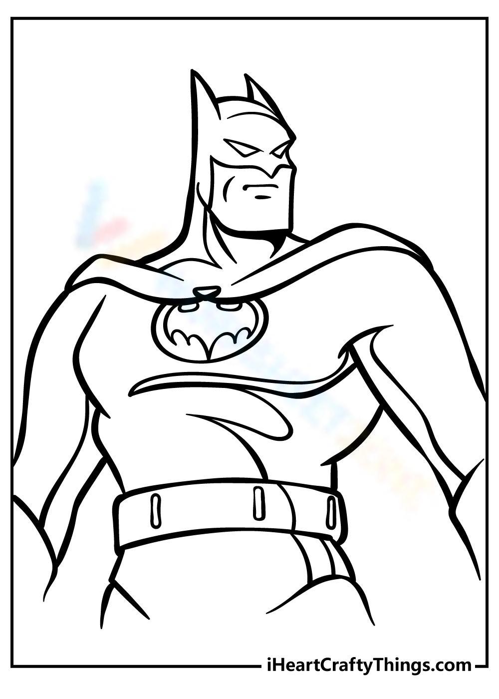 Batman Drawing - How To Draw Batman Step By Step