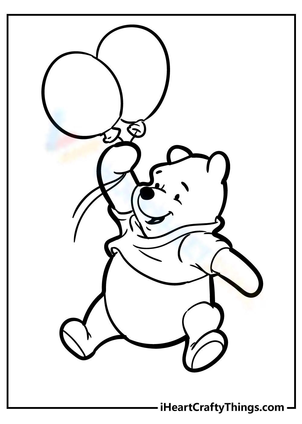 rabbit from winnie the pooh coloring pages