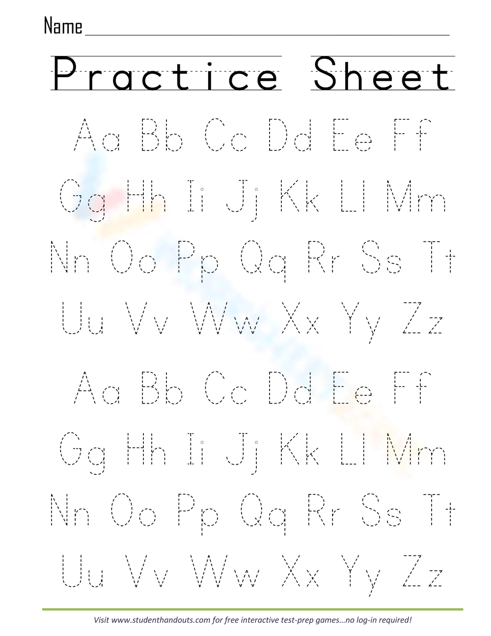 practice-sheet-worksheet