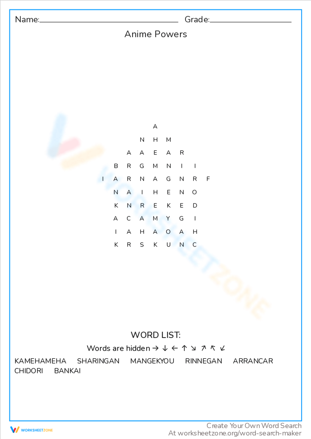 Mua Anime Word Search: Perfect Gift for Anime Fans. Find All Your Favorite  Anime Shows And Characters In This Anime Themed Word Puzzle trên Amazon Mỹ  chính hãng 2023 | Giaonhan247