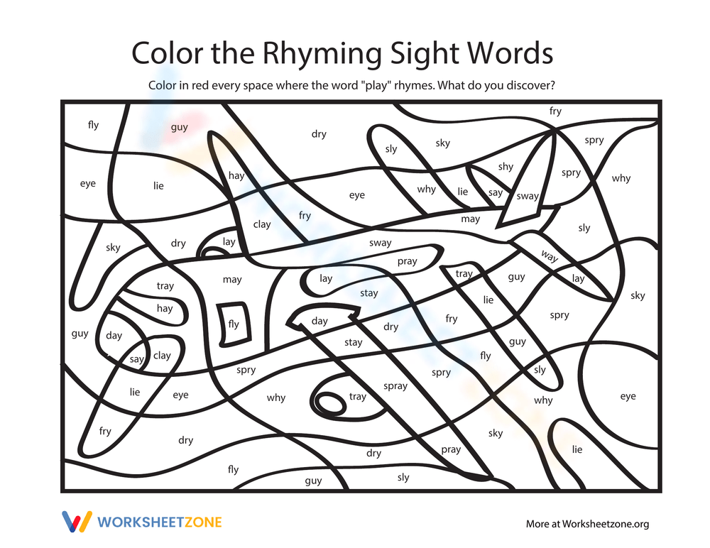 color-the-rhyming-sight-words-iii-worksheet