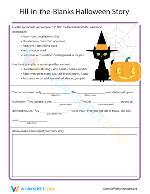 Complete the Halloween Story