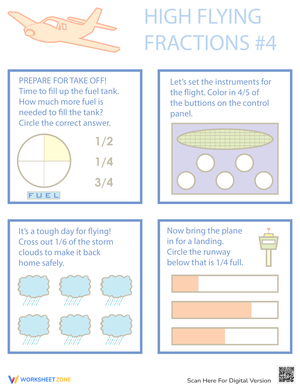 Flying Fractions 4