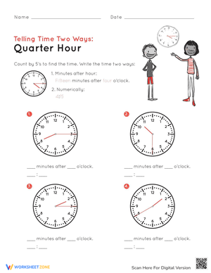 Telling Time & Dates in English