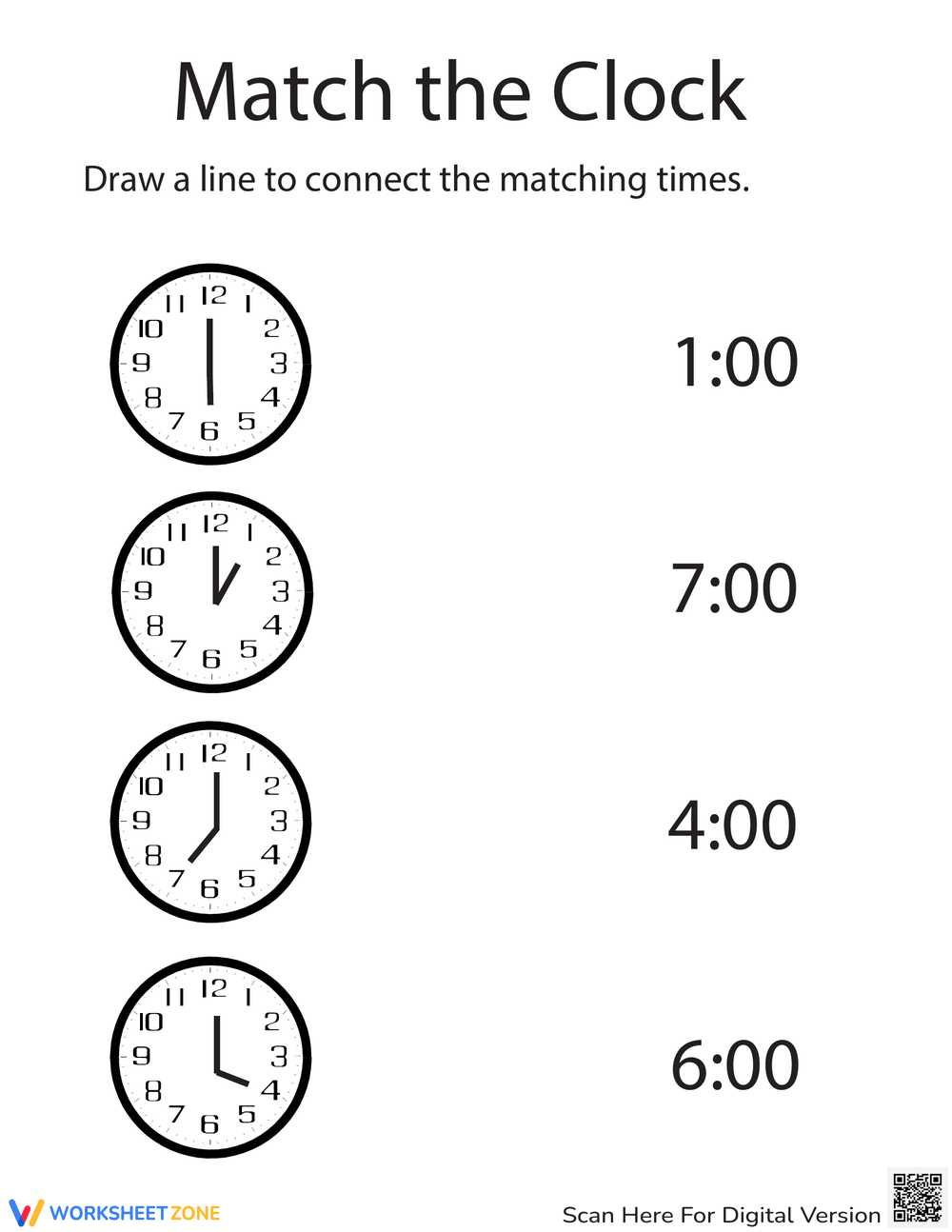 Clock Practice Worksheet