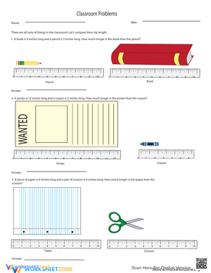 Classroom Problems Solving Worksheets